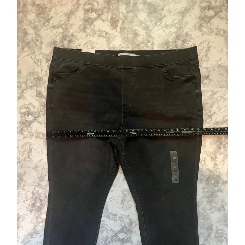 Sonoma Goods for Life Plus 22W Black Jegging Pants All About Comfort Premium NWT
